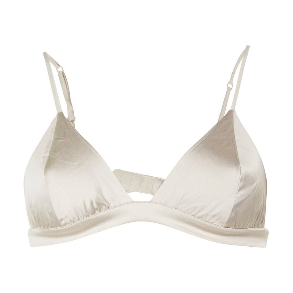 " SOLD!  SILK BRALETTE" NEW! MADE IN ITALY !